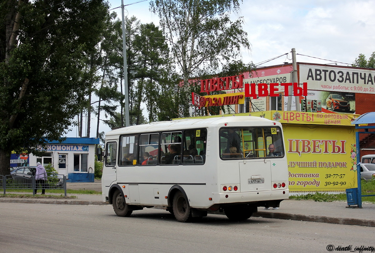 Томская область, ПАЗ-320540-22 № С 617 ОВ 70