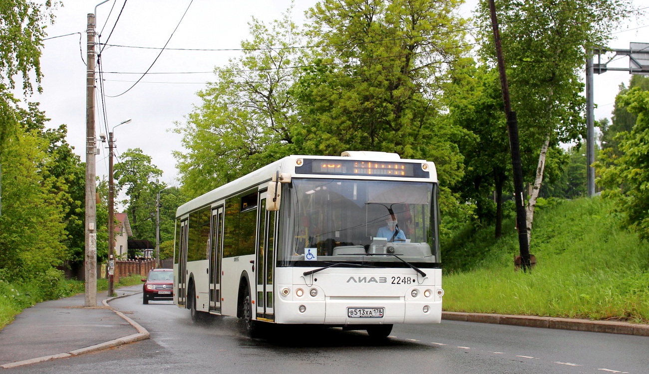 Санкт-Петербург, ЛиАЗ-5292.60 № 2248