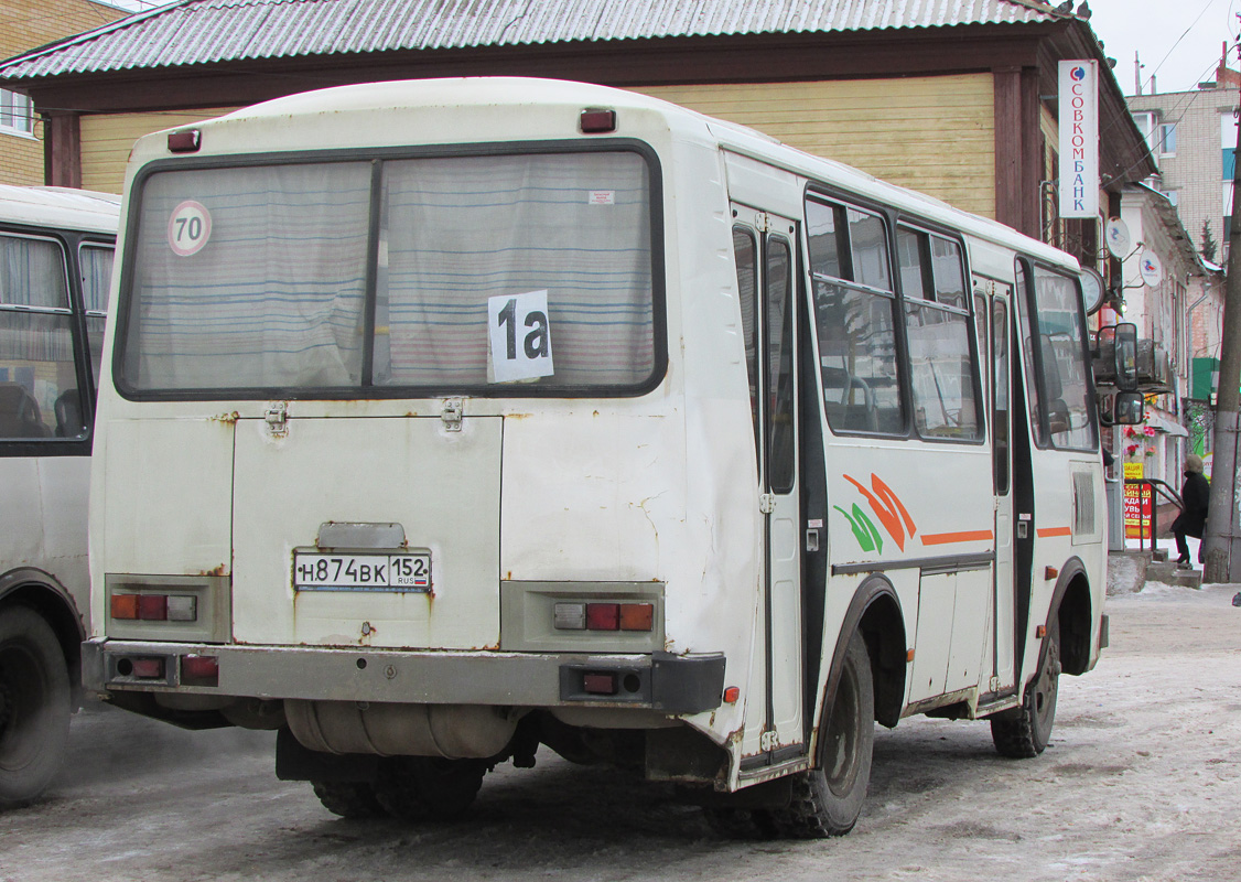 Нижегородская область, ПАЗ-32054 № Н 874 ВК 152