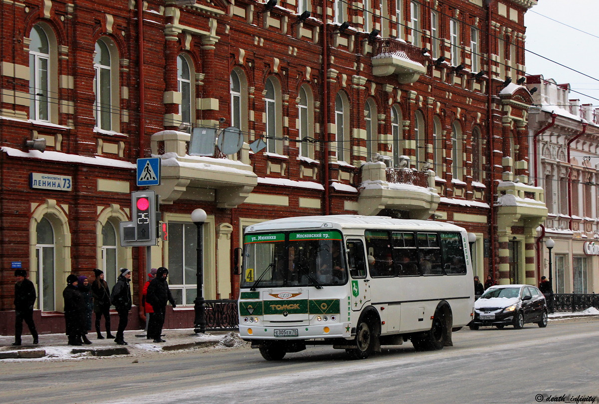 Томская область, ПАЗ-32054 № Е 305 ЕВ 70