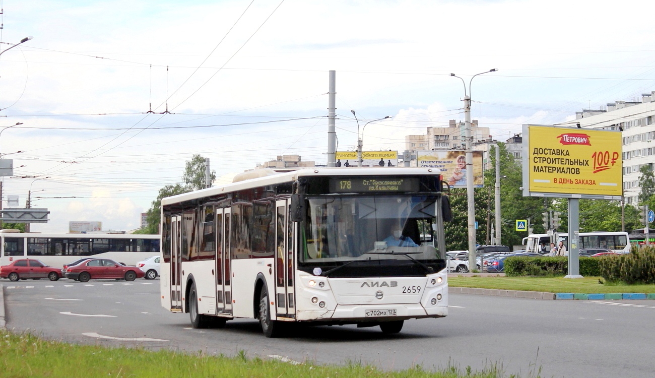 Санкт-Петербург, ЛиАЗ-5292.30 № 2659