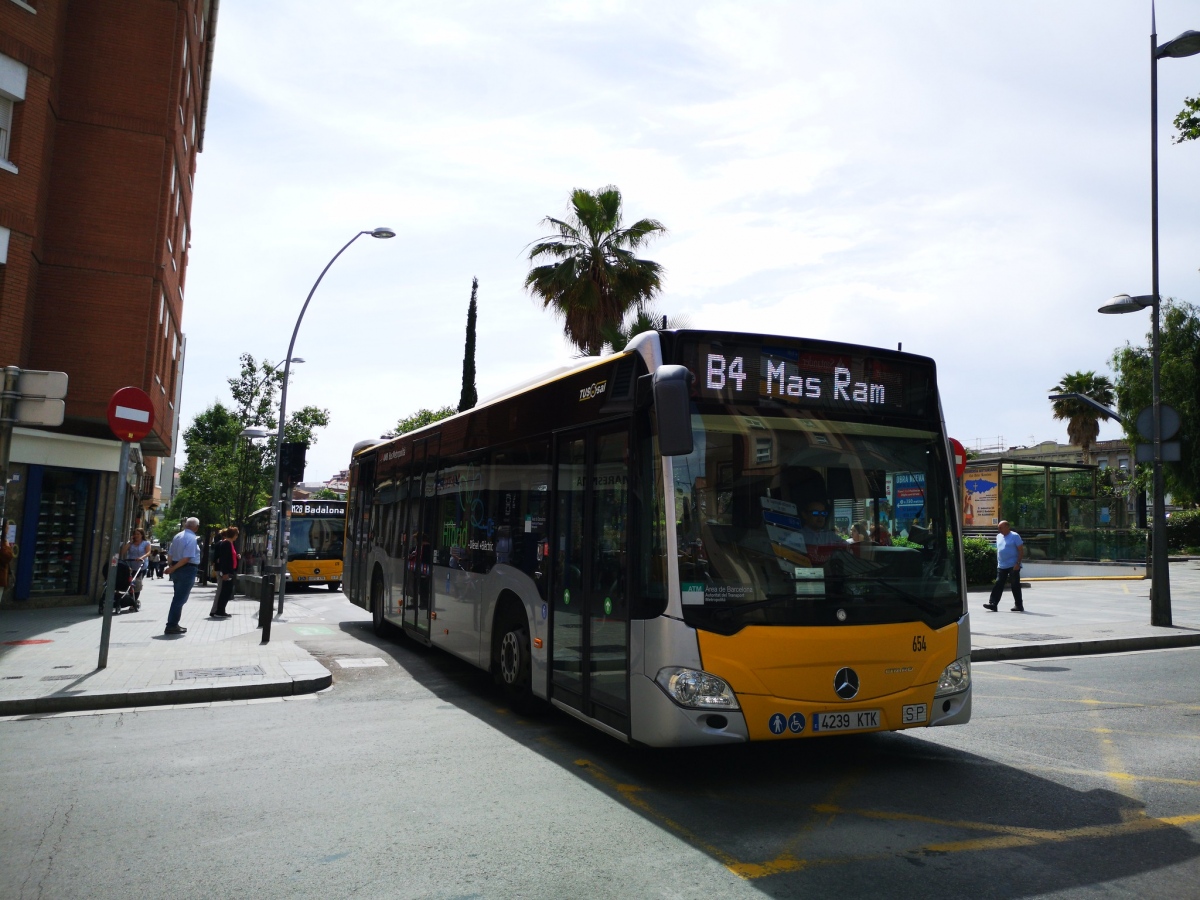 Испания, Mercedes-Benz Citaro C2 hybrid № 654