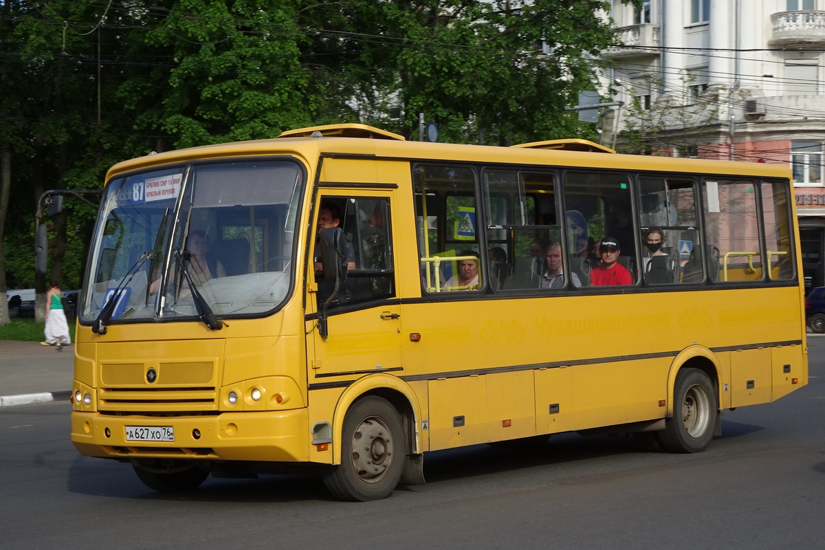 Ярославская область, ПАЗ-320412-10 № А 627 ХО 76