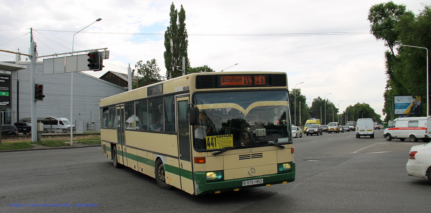 Алматы, Mercedes-Benz O407 № B 878 HBO — Фото — Автобусный транспорт