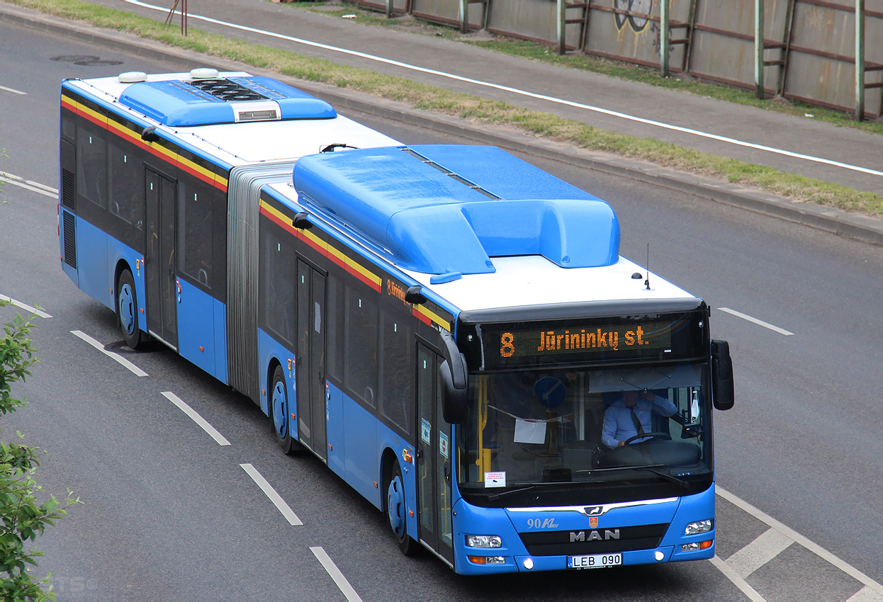 Литва, MAN A23 Lion's City G NG313 CNG № 90