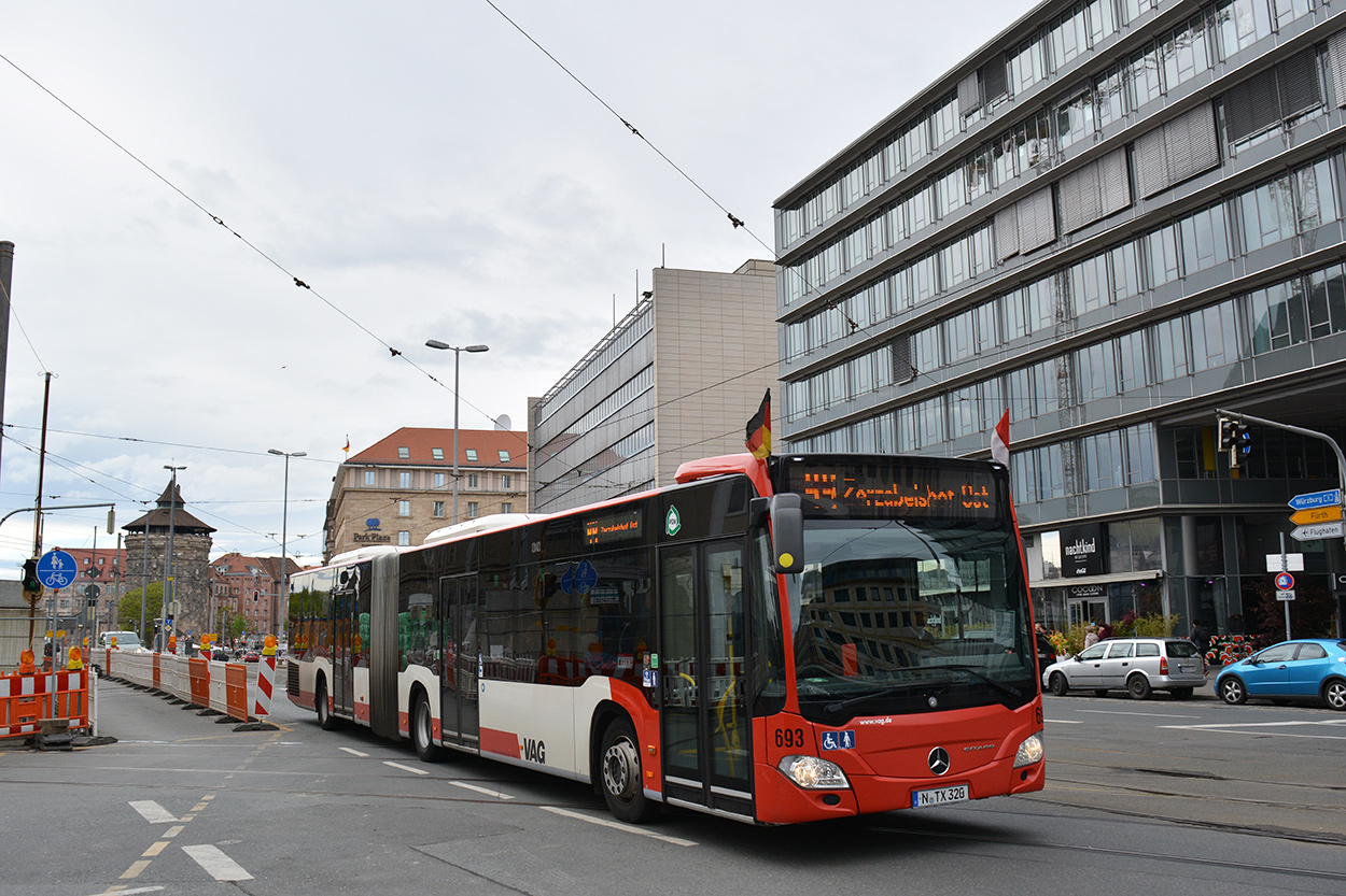 Бавария, Mercedes-Benz Citaro C2 G № 693