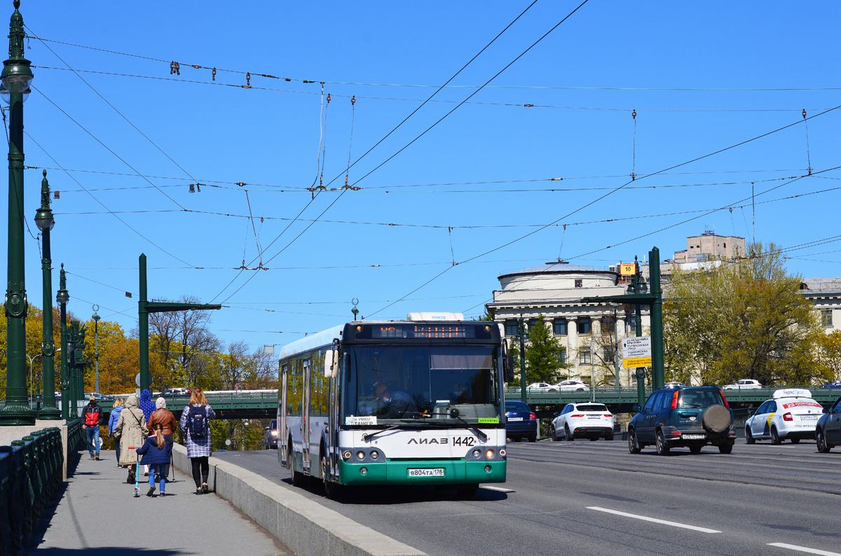 Санкт-Петербург, ЛиАЗ-5292.60 № 1442