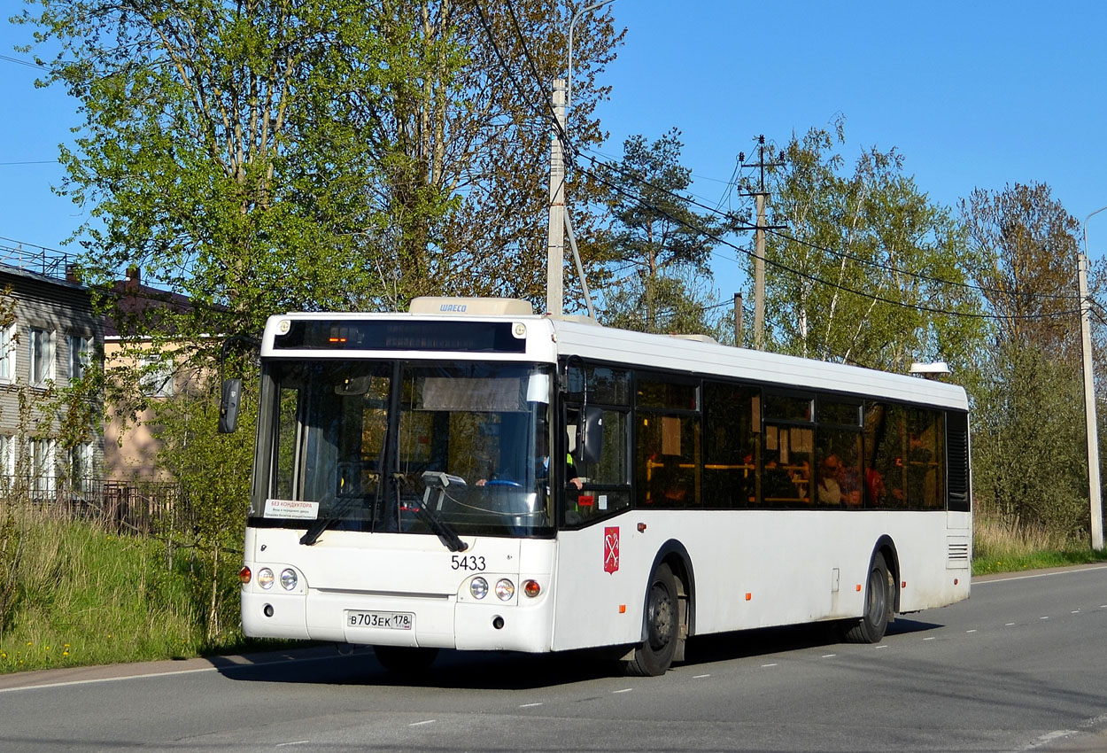 Санкт-Петербург, ЛиАЗ-5292.20 № 5433