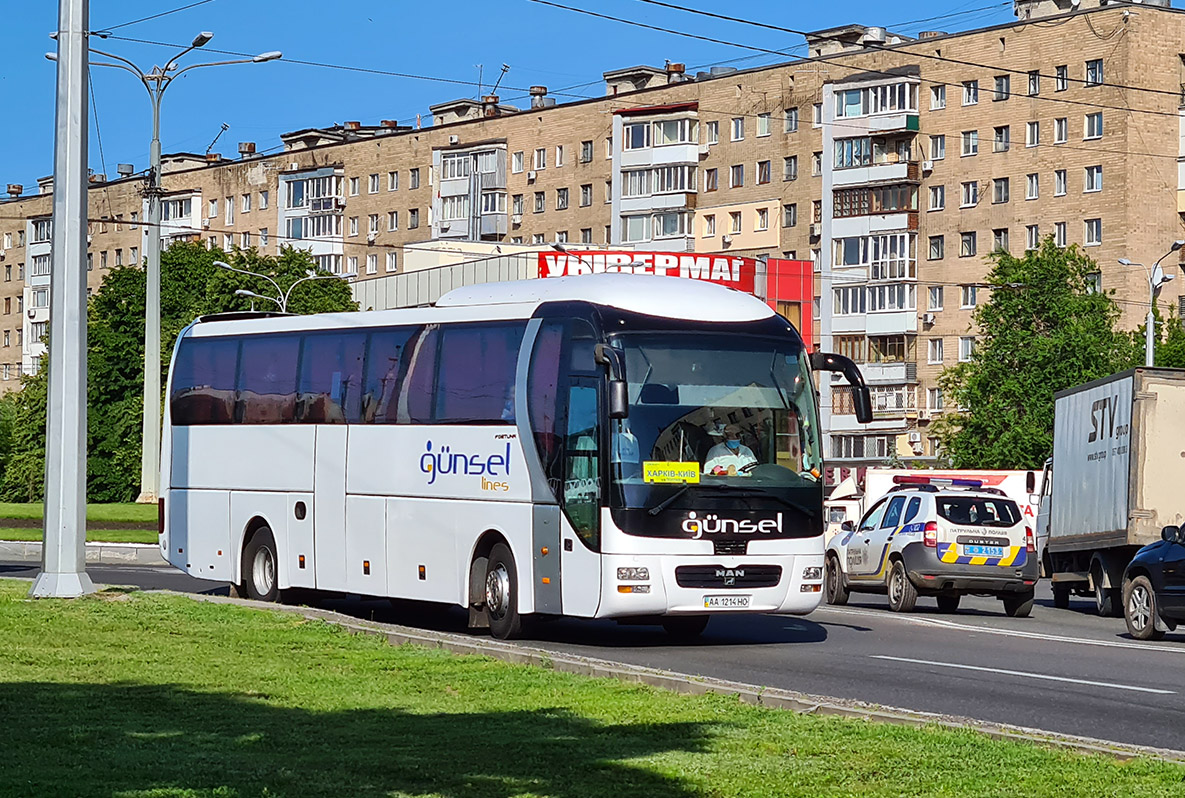 Киев, MAN R07 Fortuna RHC414 № AA 1214 HO