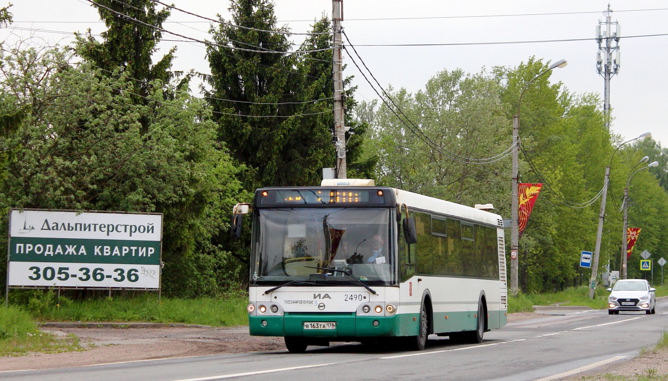 Санкт-Петербург, ЛиАЗ-5292.60 № 2490