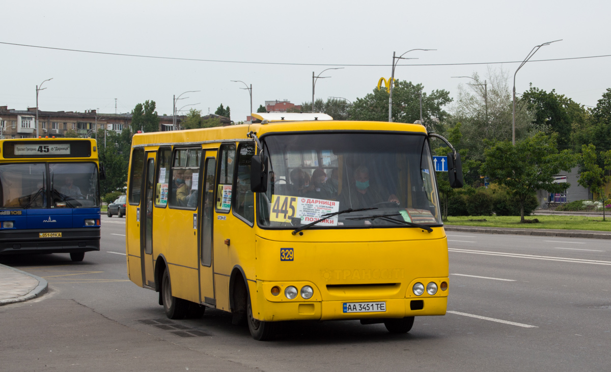 Киев, Богдан А09201 (ЛуАЗ) № 329