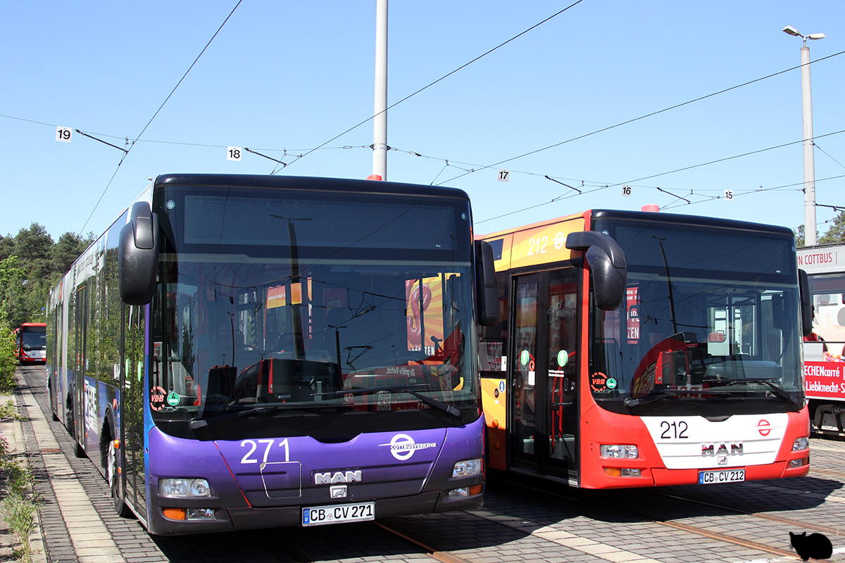 Braniborsko, MAN A23 Lion's City G NG313 č. 271; Braniborsko — 6. Ikarus-Bus-Treffen in Deutschland & Tag der offenen Tür  — Cottbus, 18.05.2019