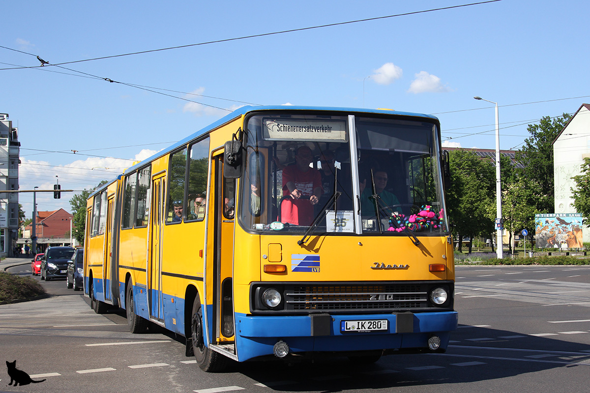 Саксония, Ikarus 280.02 № 208; Бранденбург — 6. Ikarus-Bus-Treffen in Deutschland & Tag der offenen Tür  — Cottbus, 18.05.2019