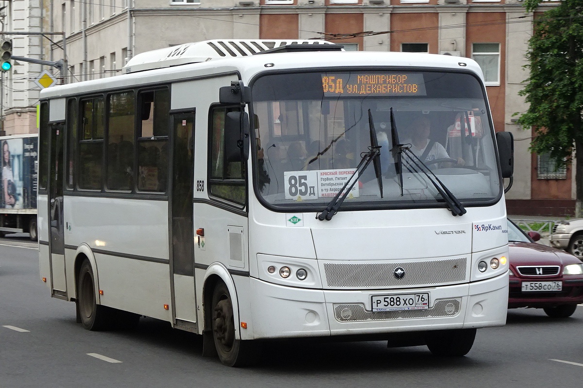 Ярославская область, ПАЗ-320412-14 "Вектор" № 858