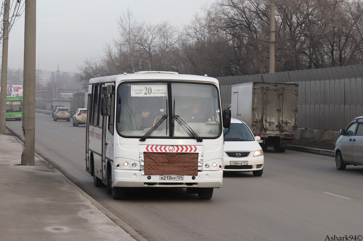 Krasnoyarsk region, PAZ-320302-22 # А 213 НУ 124