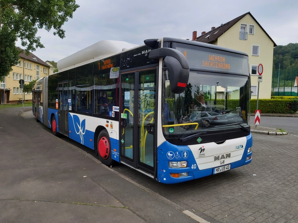 Hesse, MAN A23 Lion's City G NG313 CNG Nr 40