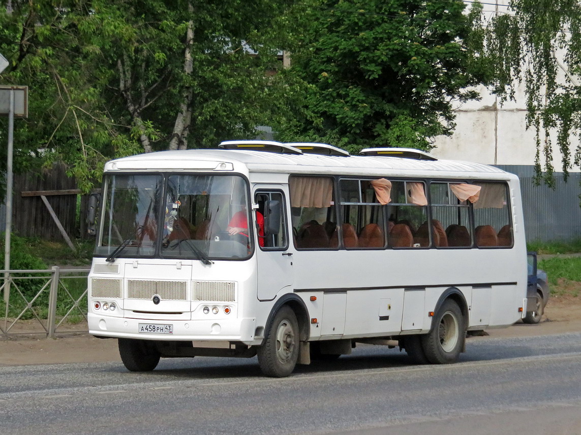 Кировская область, ПАЗ-4234-05 № А 458 РН 43