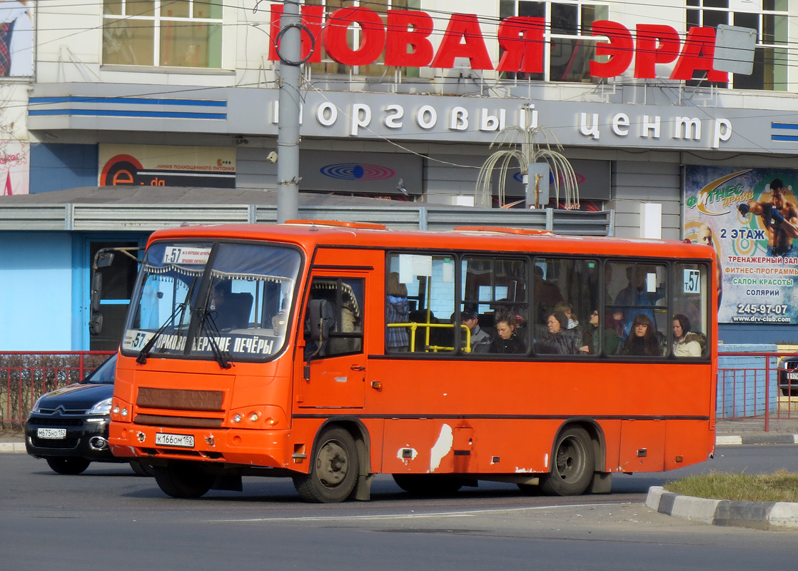 Нижегородская область, ПАЗ-320402-05 № К 166 ОМ 152