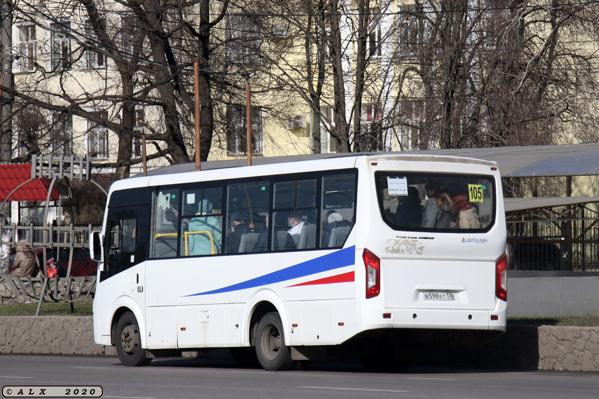 Воронежская область, ПАЗ-320405-04 "Vector Next" № В 598 АТ 136