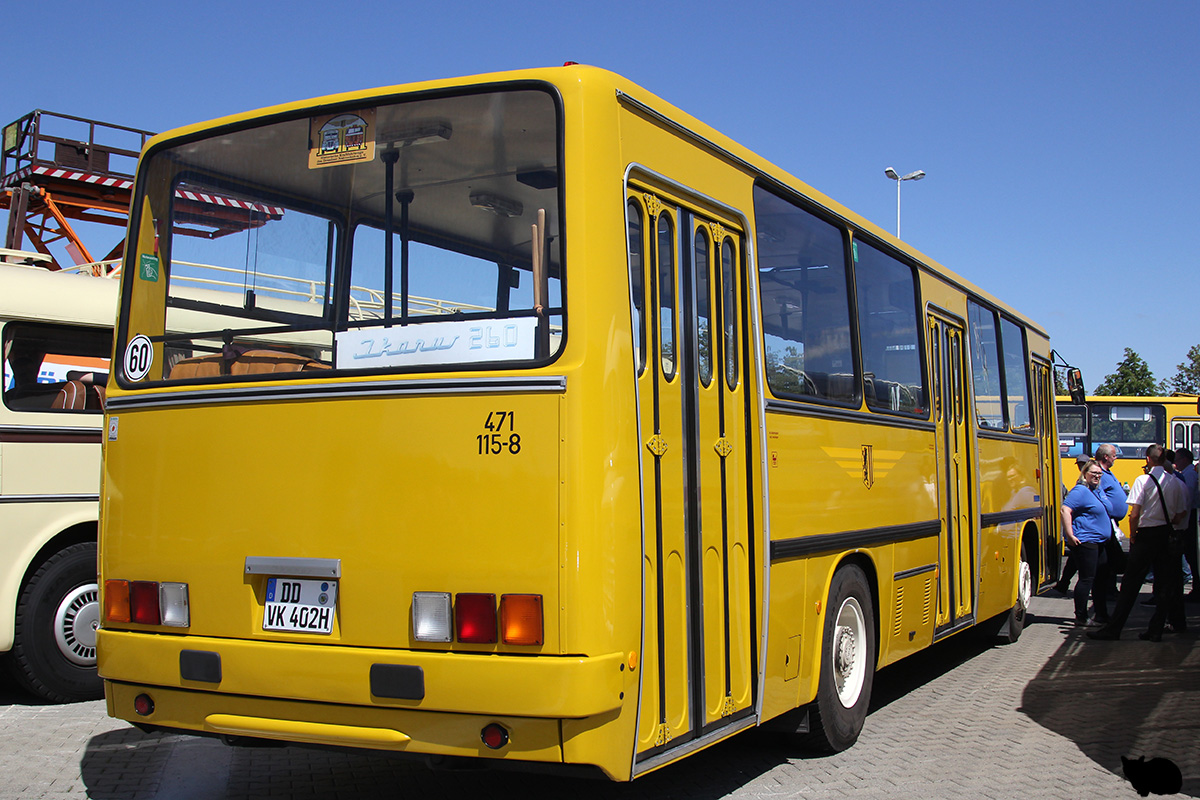 Саксония, Ikarus 260.02 № 471 115-8; Бранденбург — 6. Ikarus-Bus-Treffen in Deutschland & Tag der offenen Tür  — Cottbus, 18.05.2019