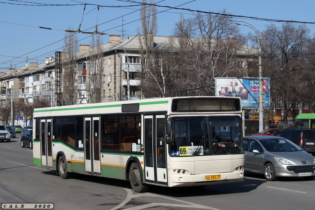 Воронежская область, МАЗ-103.465 № ЕВ 334 77