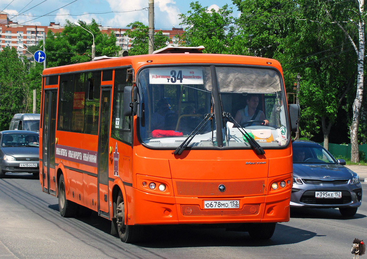 Нижегородская область, ПАЗ-320414-05 "Вектор" № О 678 МО 152