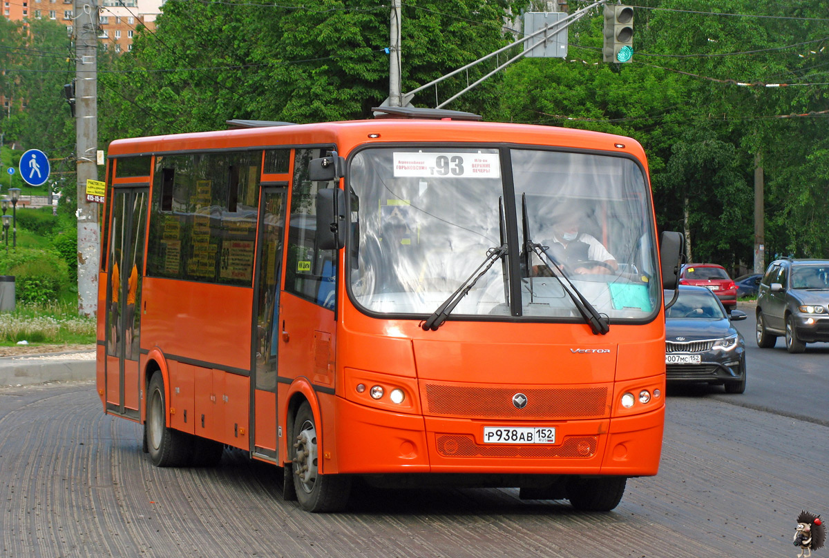 Obwód niżnonowogrodzki, PAZ-320414-04 "Vektor" Nr Р 938 АВ 152