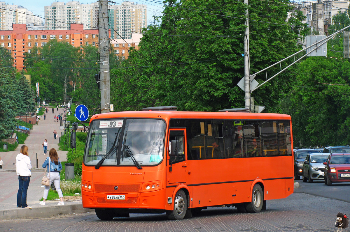 Nizhegorodskaya region, PAZ-320414-04 "Vektor" № Р 938 АВ 152