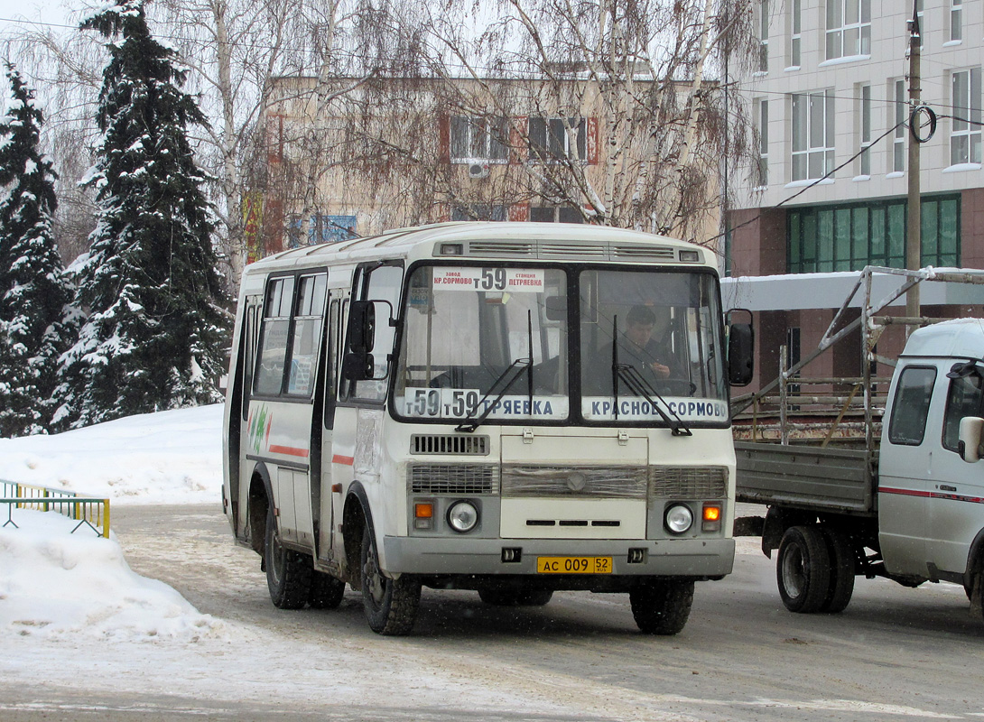 Нижегородская область, ПАЗ-32054 № АС 009 52