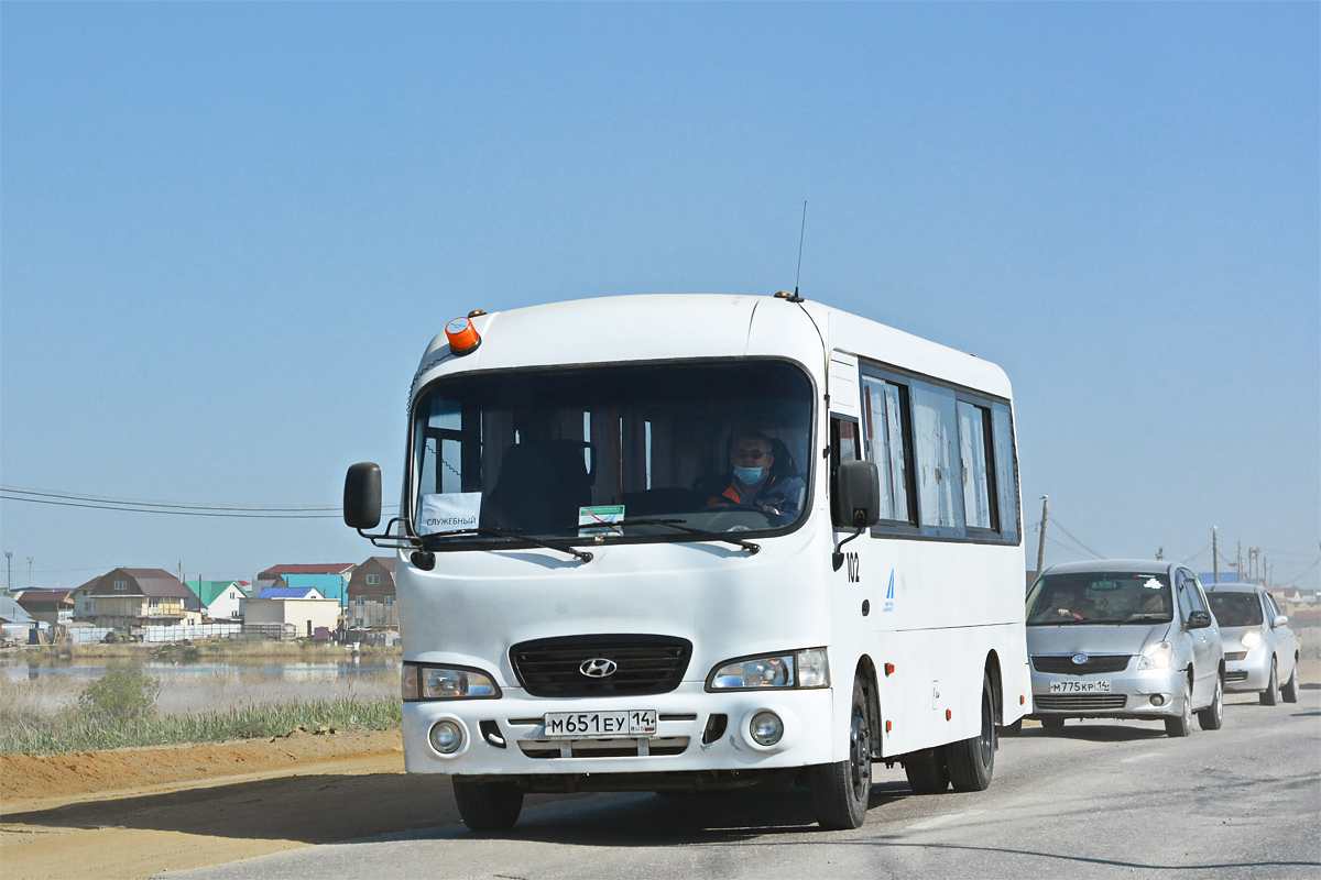 Саха (Якутия), Hyundai County LWB (группа ТагАЗ) № 102