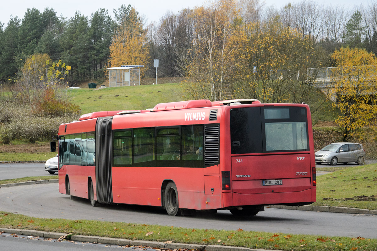 Литва, Volvo 7700A № 741