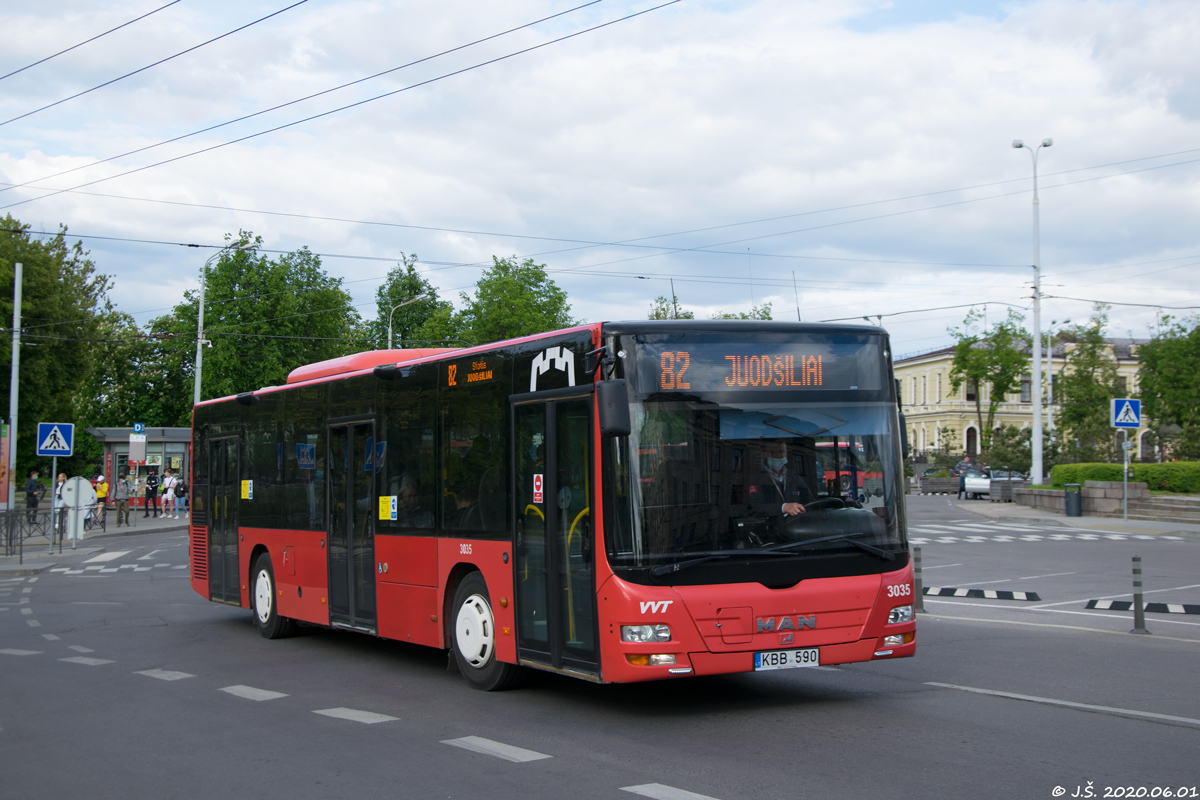 Литва, MAN A21 Lion's City NL273 № 3035