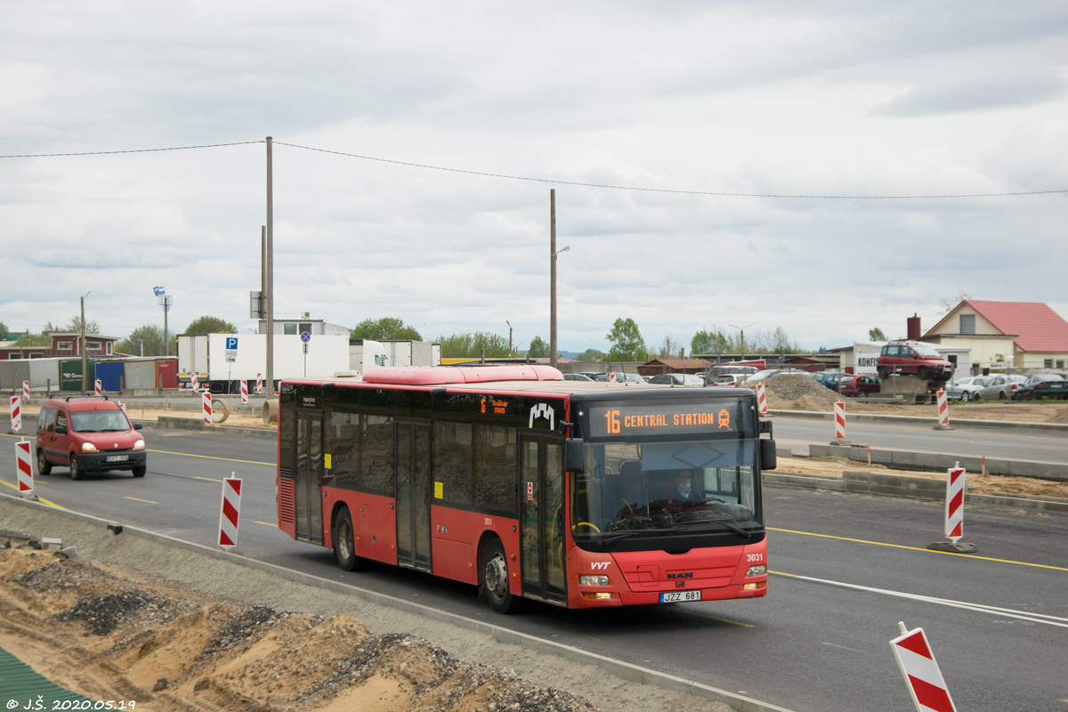 Литва, MAN A21 Lion's City NL273 № 3031