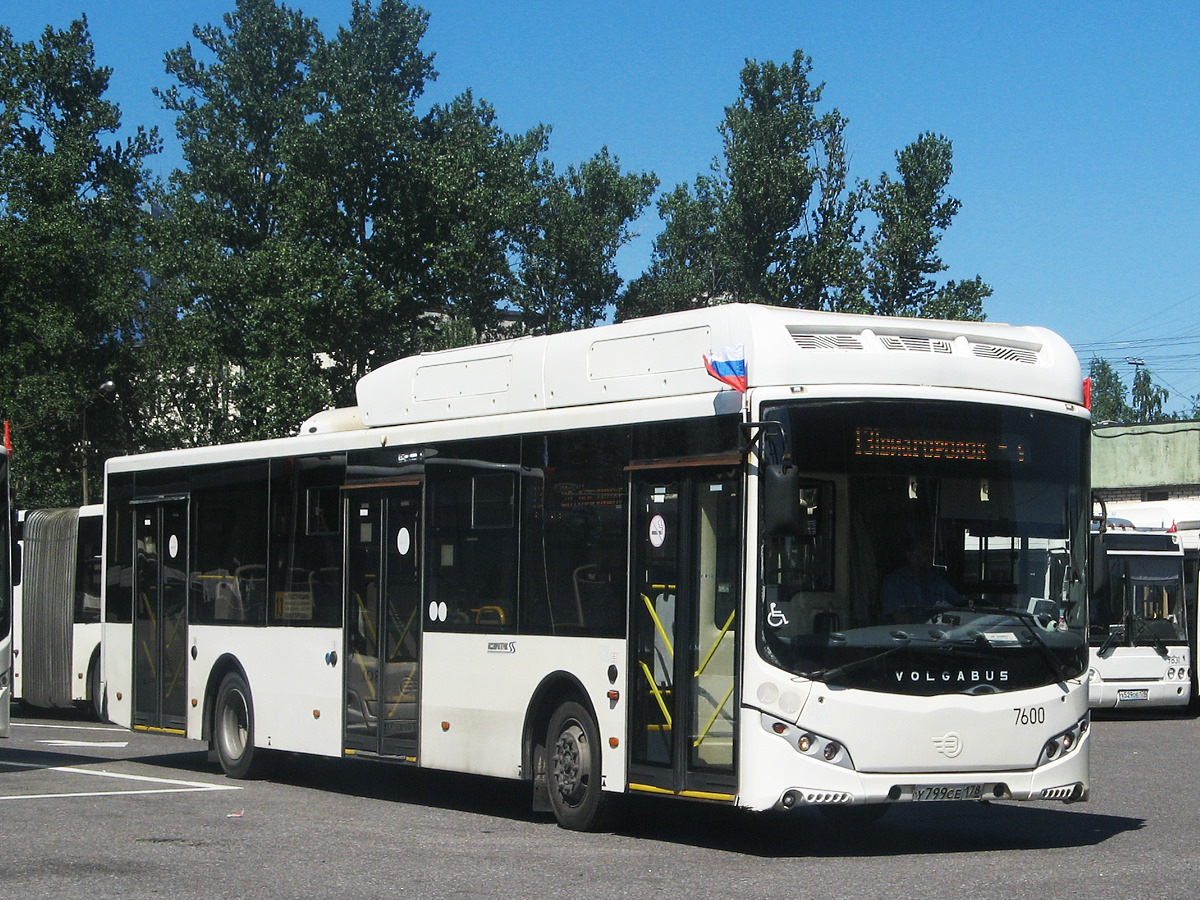 Санкт-Петербург, Volgabus-5270.G2 (CNG) № 7600