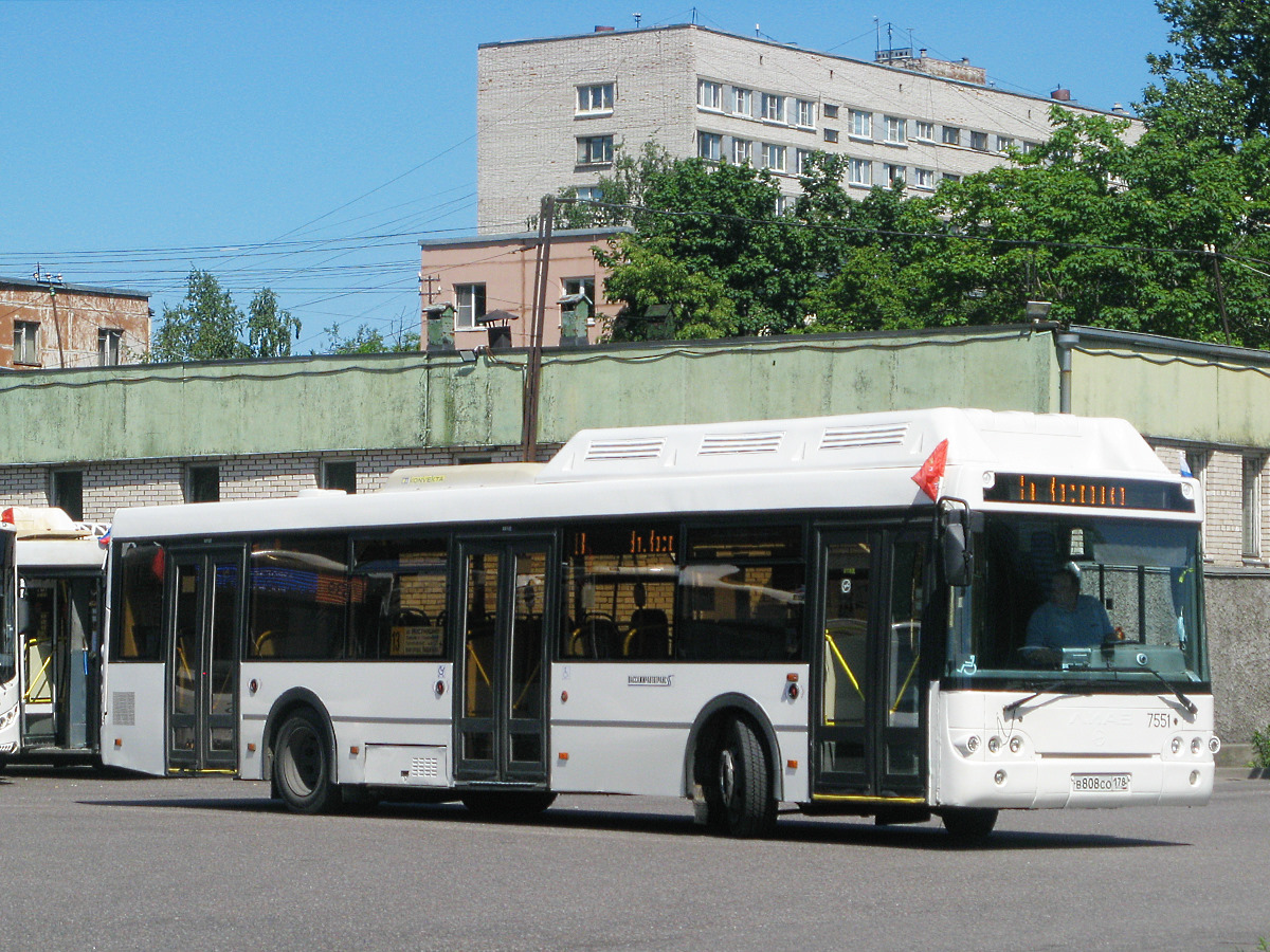 Санкт-Петербург, ЛиАЗ-5292.71 № 7551