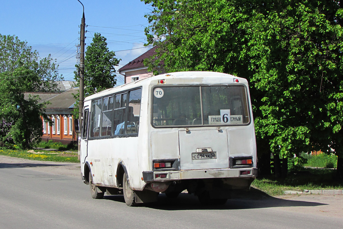 Нижегородская область, ПАЗ-32053 № С 014 ХК 52