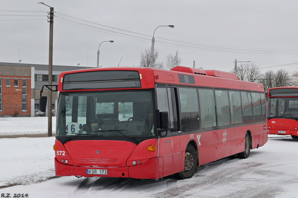 Литва, Scania OmniCity II № 572