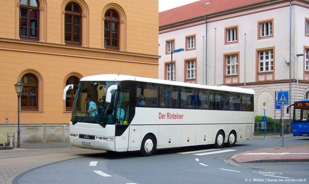 Нижняя Саксония, MAN A32 Lion's Top Coach RH463-13,7 № SHG-B 457