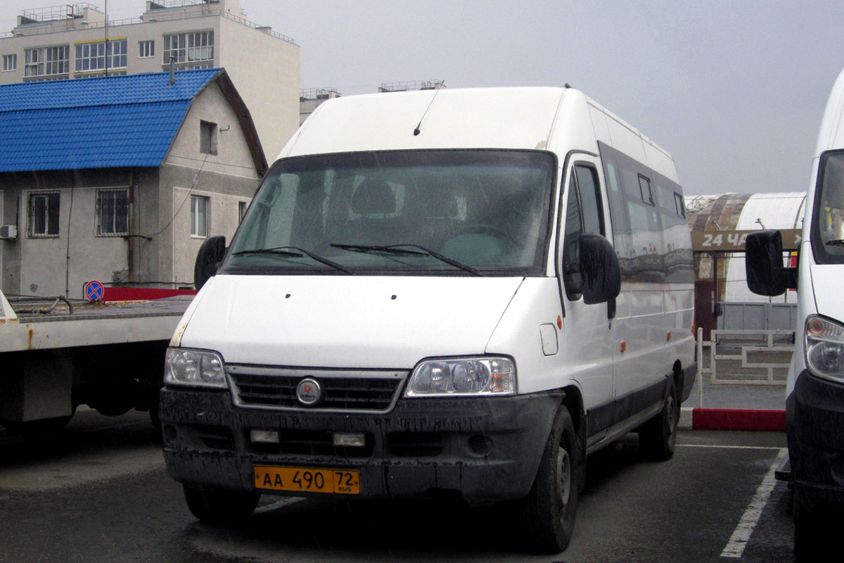 Тюменская область, FIAT Ducato 244 CSMMC-RLL, -RTL № АА 490 72