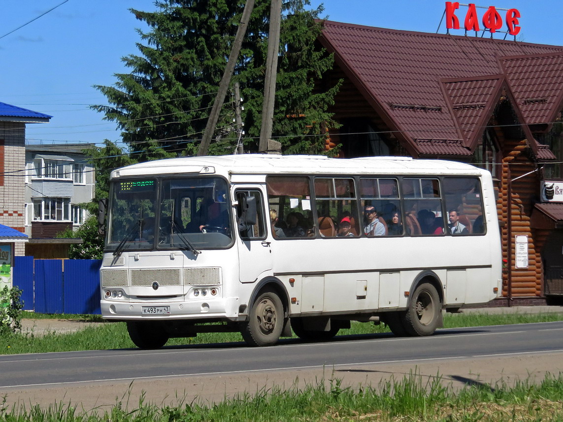 Кировская область, ПАЗ-4234-05 № К 493 РН 43