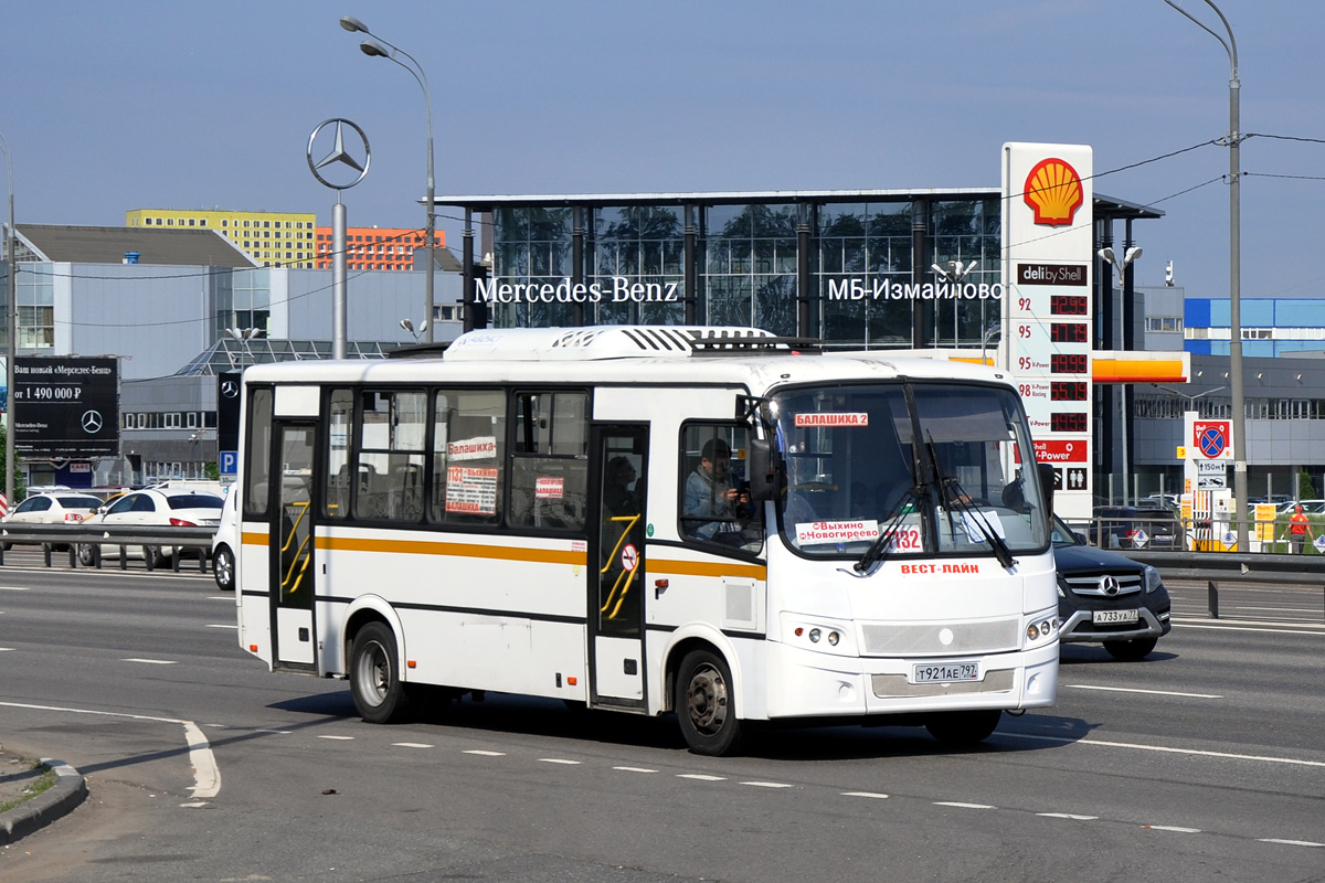 Московская область, ПАЗ-320412-04 "Вектор" № Т 921 АЕ 797