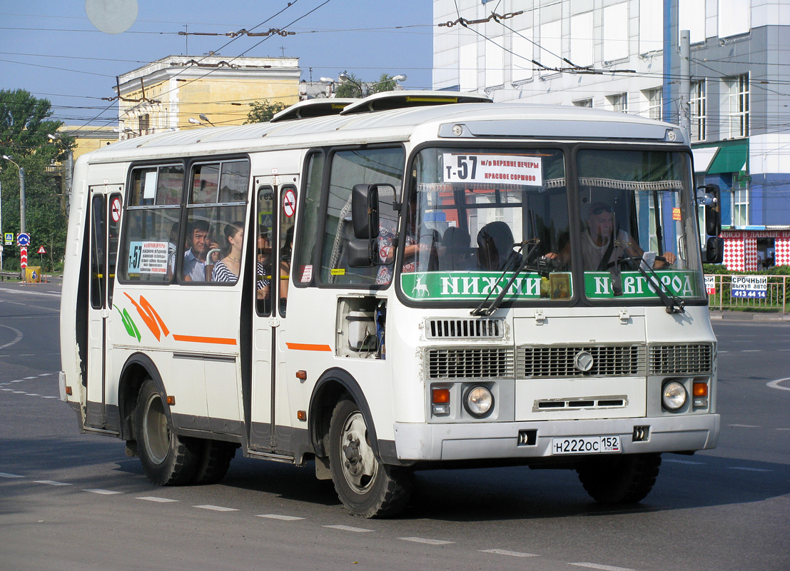 Нижегородская область, ПАЗ-32054 № Н 222 ОС 152