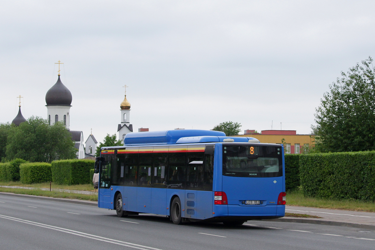 Литва, MAN A21 Lion's City NL273 CNG № 63