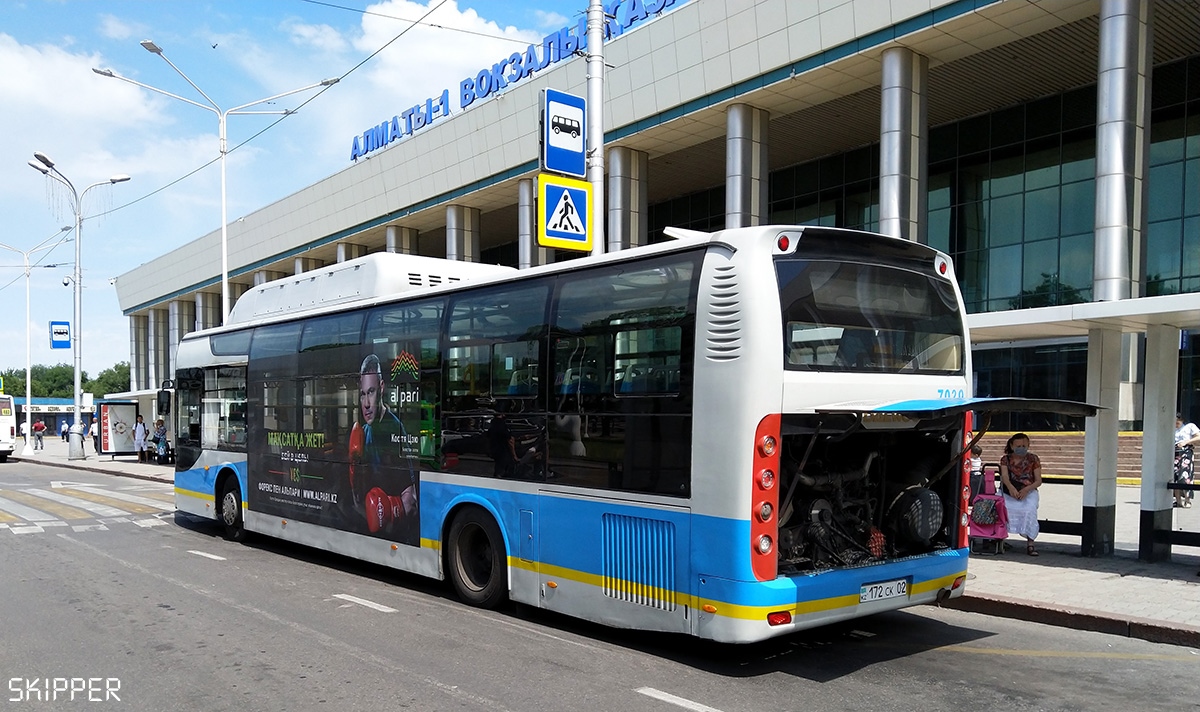 Алматы, Guilin Daewoo GDW6126CNG (СемАЗ) № 7029