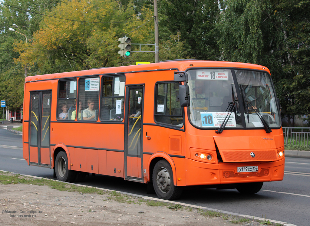 Нижегородская область, ПАЗ-320414-05 "Вектор" № О 119 ХХ 152