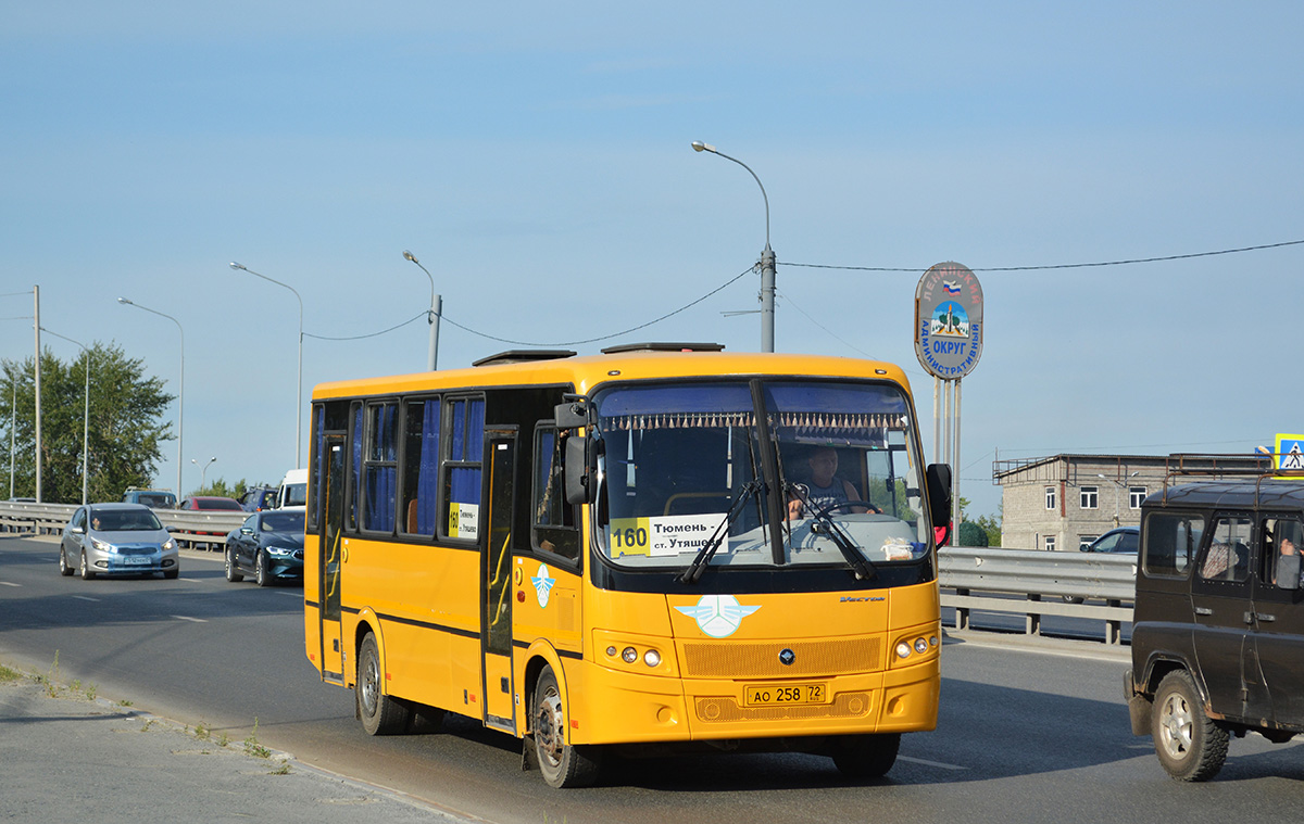 Тюменская область, ПАЗ-320412-05 "Вектор" № АО 258 72