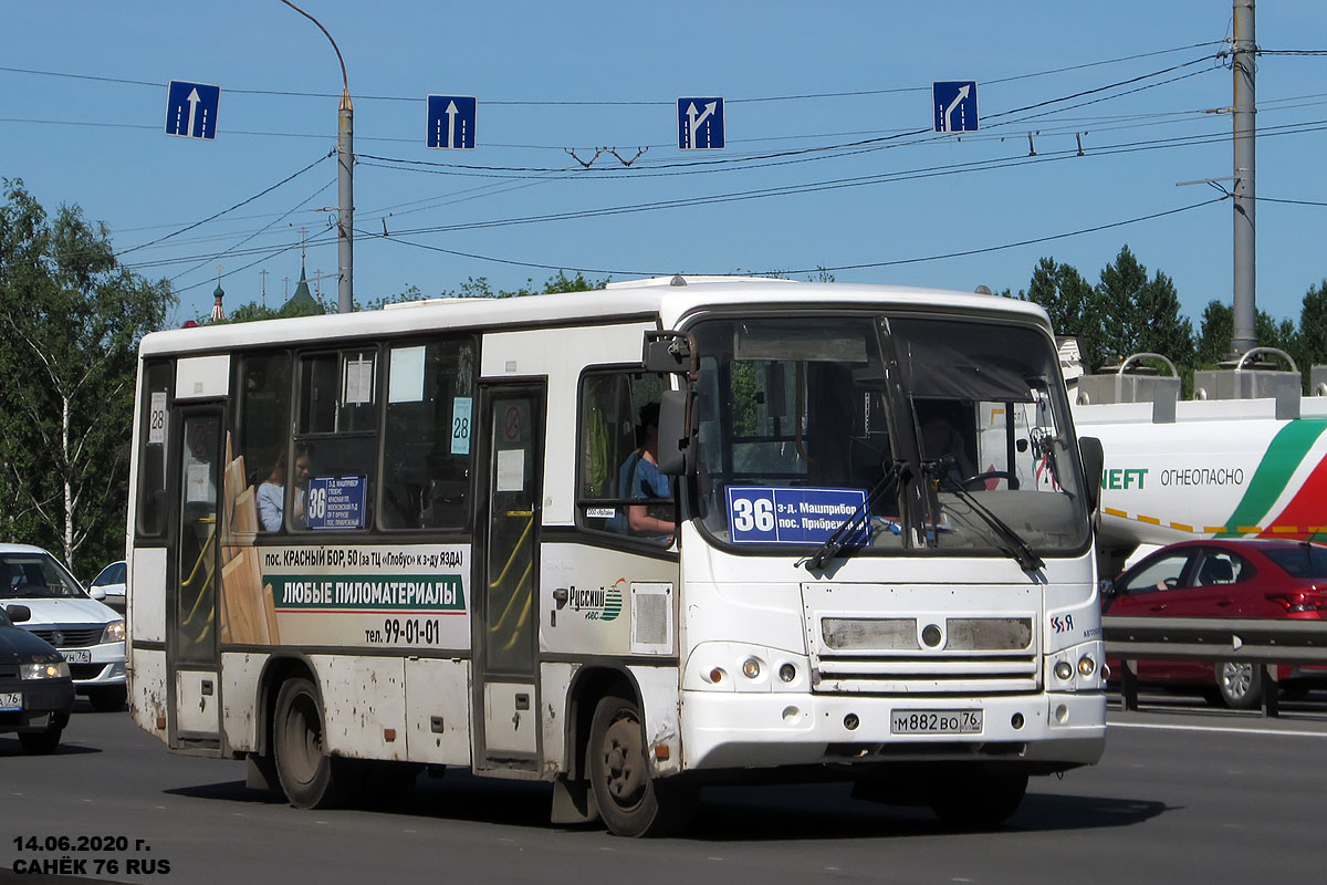 Ярославская область, ПАЗ-320402-05 № М 882 ВО 76