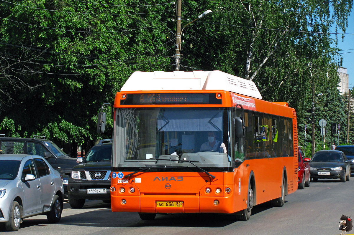 Нижегородская область, ЛиАЗ-5292.67 (CNG) № 20438