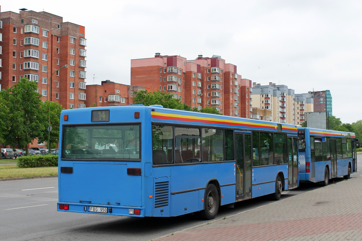 Литва, Mercedes-Benz O405N2 № FBG 950