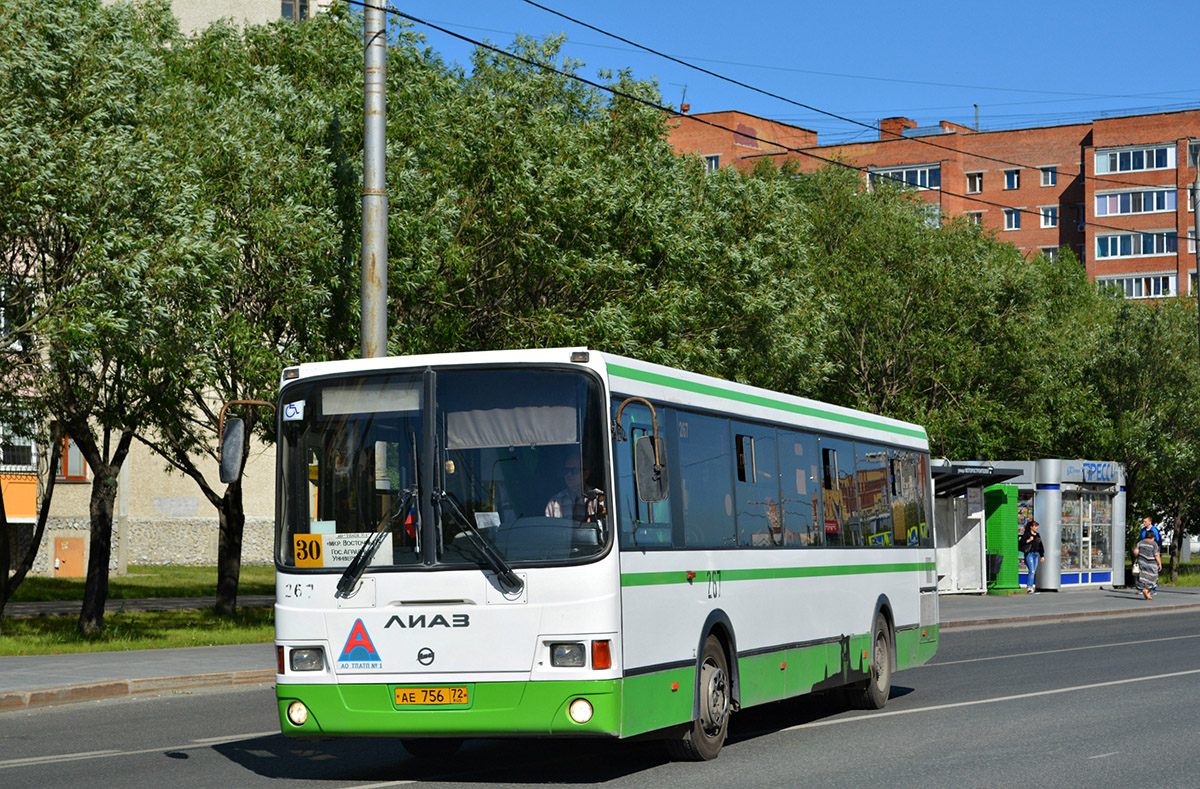 Тюменская область, ЛиАЗ-5293.54 № 267